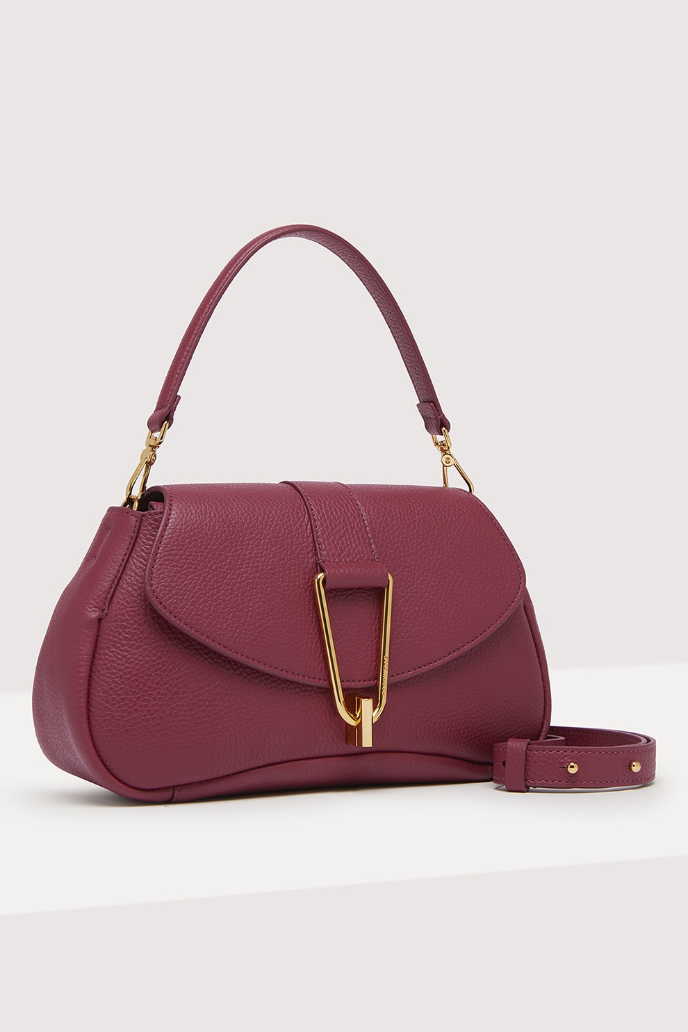 COCCINELLE Geanta crossbody de piele Himma Rosu inchis eMAG.ro