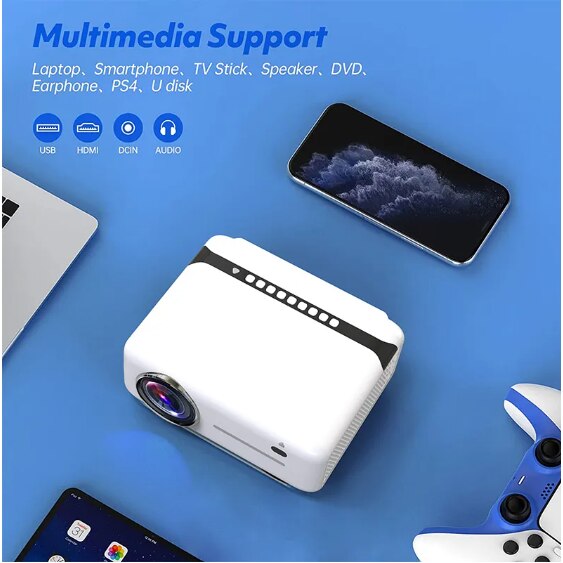 Проектор Zenwire e520h, Full HD, 4K, 8000 lm, 2000:1, WiFi 2.4/5 GHz ...