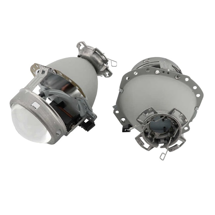 Lupe Bixenon D2S 3" tip Hella E55 EvoX-R 3.0 cu suport pentru igniter