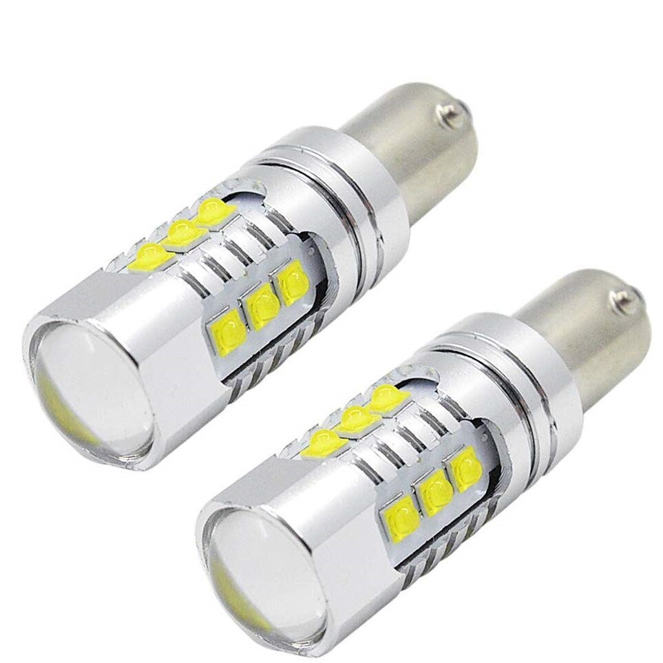 4x LED Lampen 12V BA9S T4W – 32mm, 180 Lumen, 6500K, Canbus-compatibel, Stralingshoek 180°