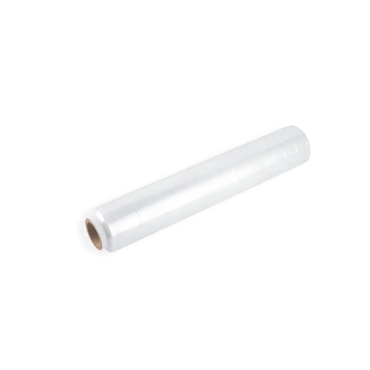 1,5 кг прозрачно стреч фолио, ръчно, 23 микрона