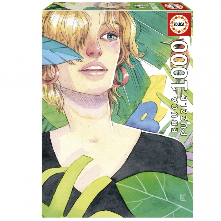 Puzzle, Educa, Tropical, Esther Gilley, 1000 piese