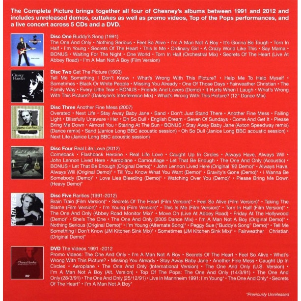 Chesney Hawkes: The Complete Picture The Albums 1991-2012 [DVD]+[