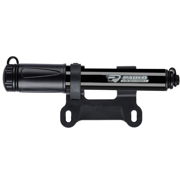 Помпа за велосипед Automat, Мини 70мм, 90 Psi, Черен