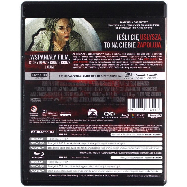 Fara zgomot [Blu-Ray 4K]+[Blu-Ray] - eMAG.ro