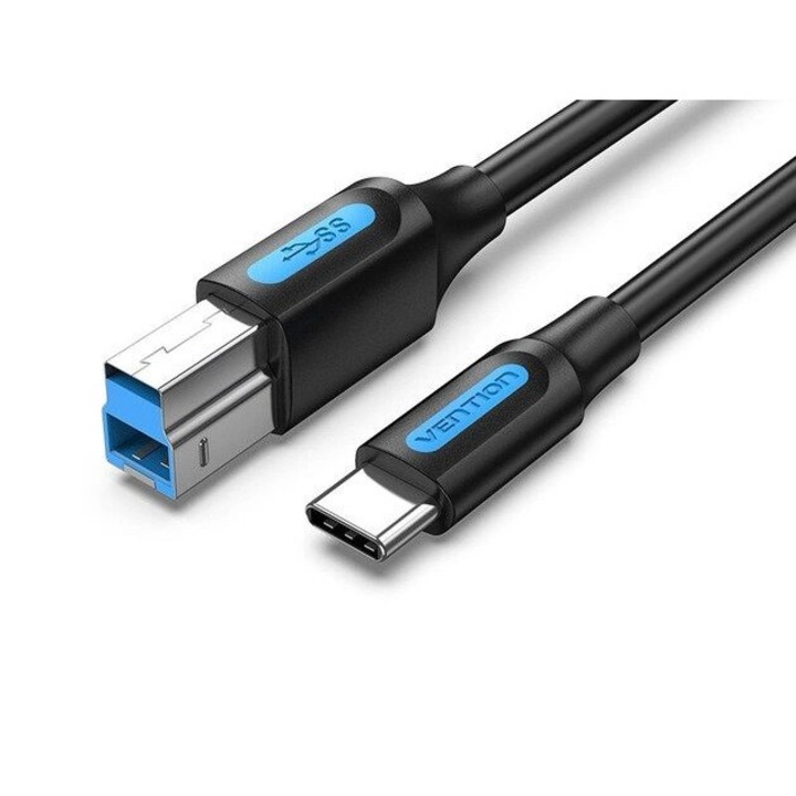 Кабел USB 3.0 тип c мъжки - USB B, 1 метър