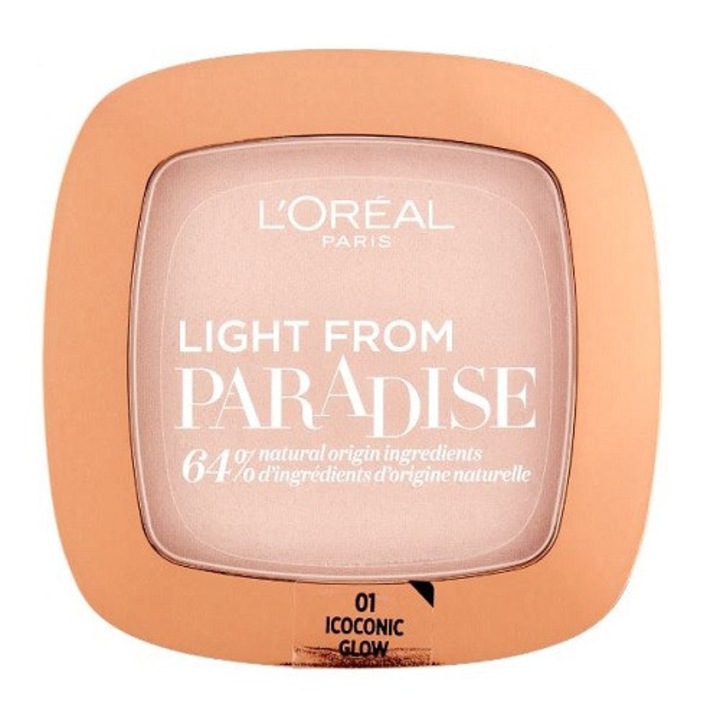 Осветителна пудра, Loreal, Light From Paradise, 01 Icoconic Glow
