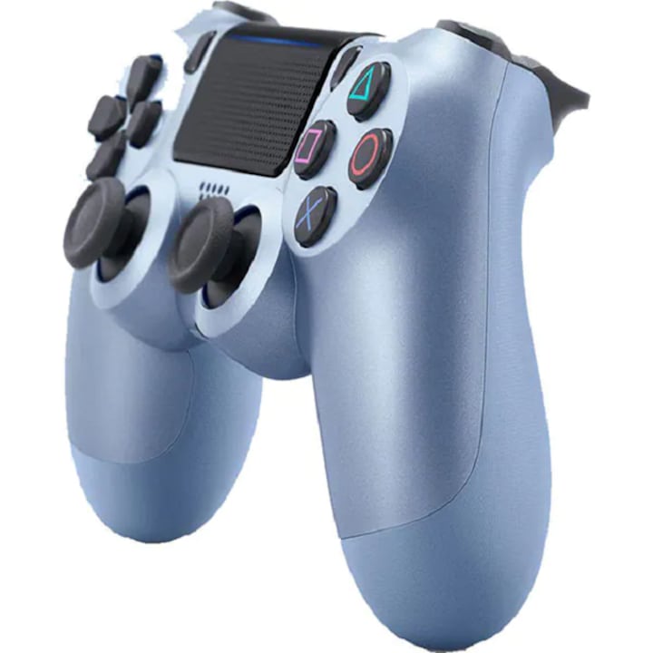 Controller Dualshock 4 v2 pentru PlayStation 4, Albastru metalizat