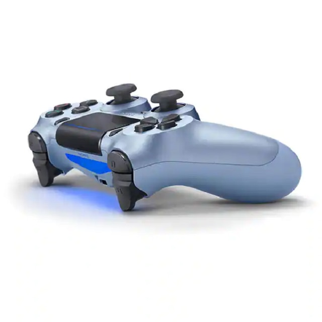 Controller Dualshock 4 v2 pentru PlayStation 4, Albastru metalizat