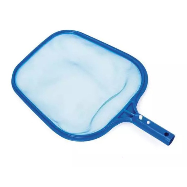 Plasa cu maner pentru curatarea piscinei, albastru