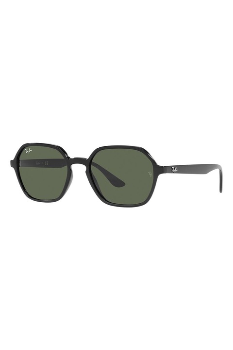 Ray-Ban, Hatszögletű uniszex napszemüveg, 52-18-145, Fekete