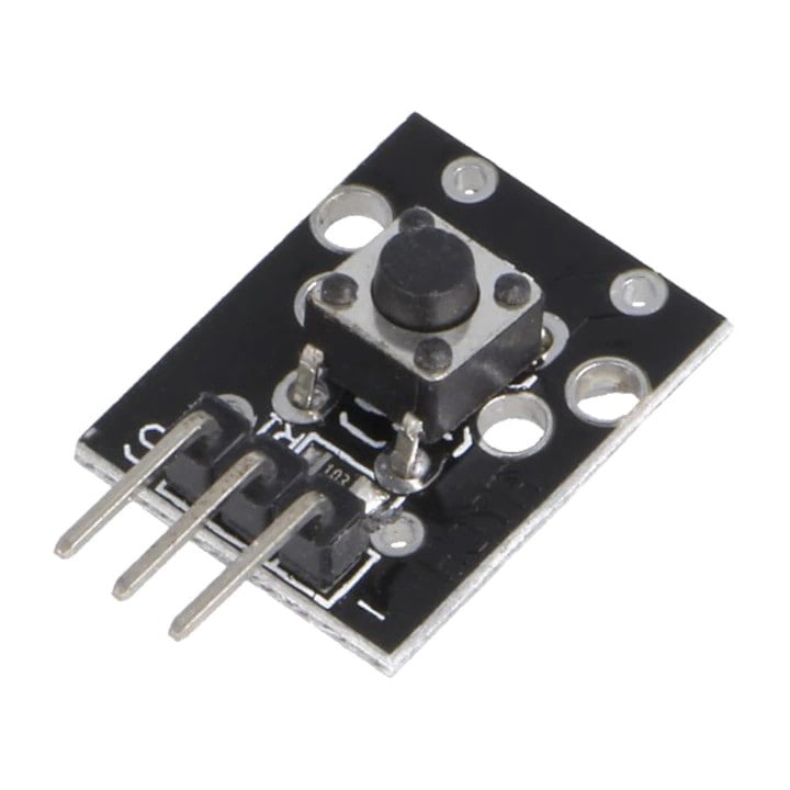 Érintőgombos pillanatnyi kapcsoló érzékelő modul, digitális csatlakozás, 3,3V – 5V