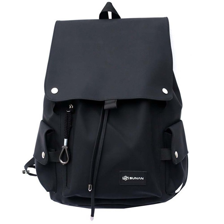 Dollcini, divatos hátizsák, alkalmi hátizsák, női/lányok/üzleti/utazási hátizsák, 426391, fekete