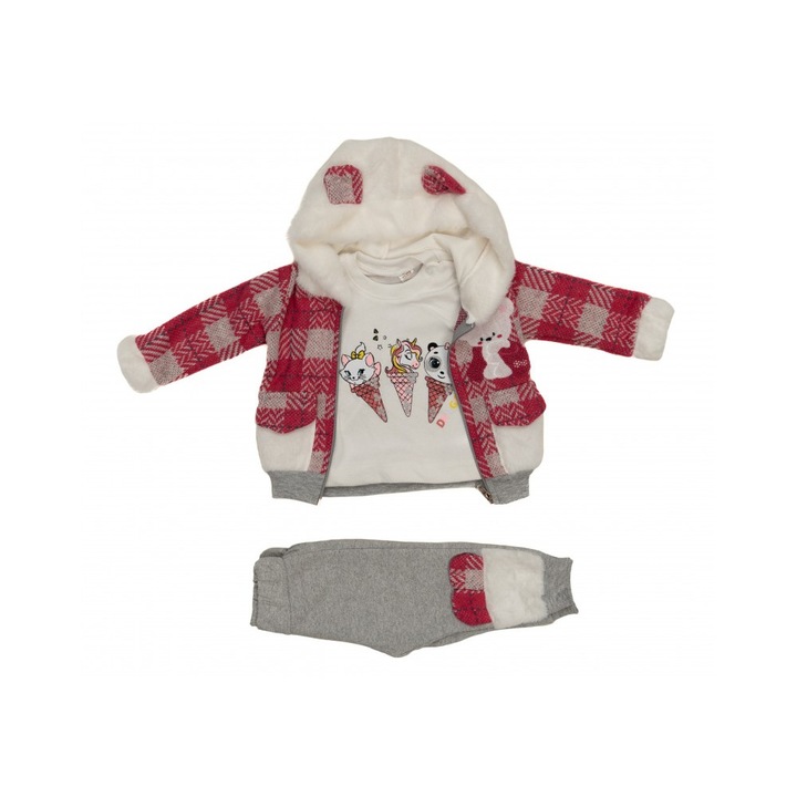 Trening Roz Carouri Donino 40401, 3 Piese, Roz