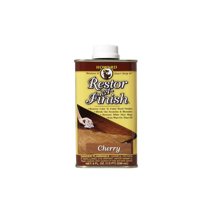 Tratament de mobila, Restaurator de mobila, Howard Restor-A-Finish, Cherry, 236 ml