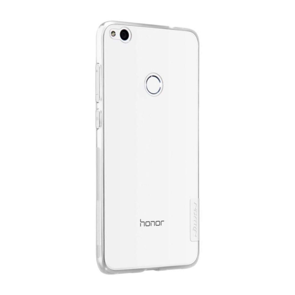 Husa din silicon Nillkin pentru Huawei P8 Lite 2017, alb transparent