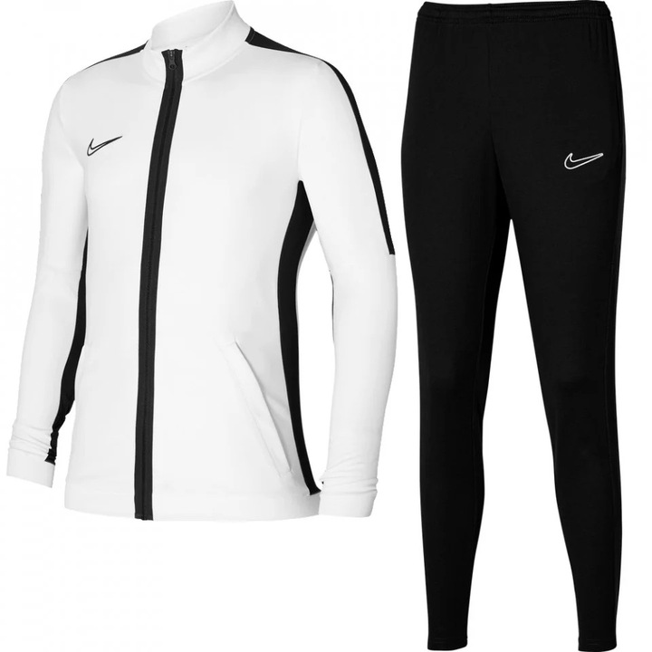 Trening Nike Academy 23 Knit barbati, Alb/Negru