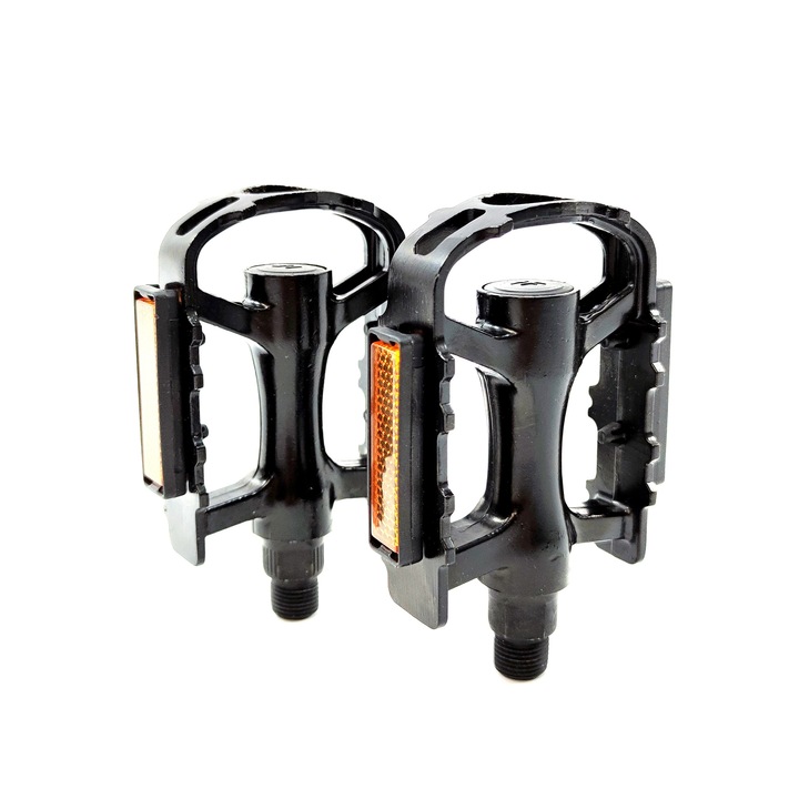 Pedale biciclete 602 aluminiu, filet 9/16"(14mm)