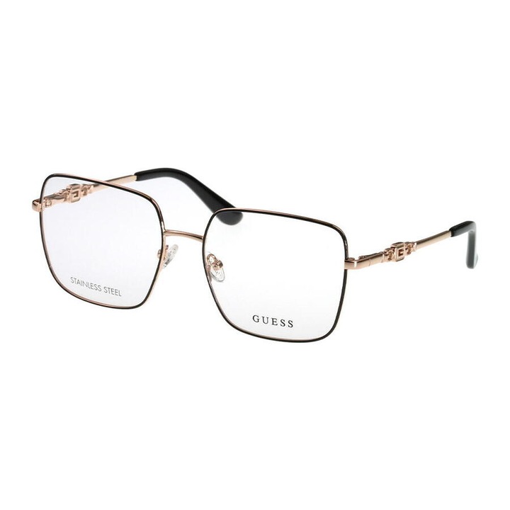Rame ochelari de vedere Femei Guess GU2953 005, Metal, Auriu, 53 mm