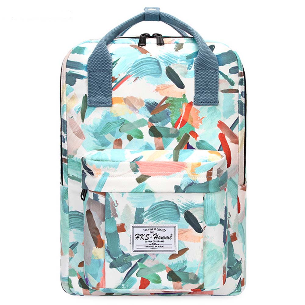 Rucsac pentru laptop, Dollcini, Multifunctional, 16 inch, Albastru