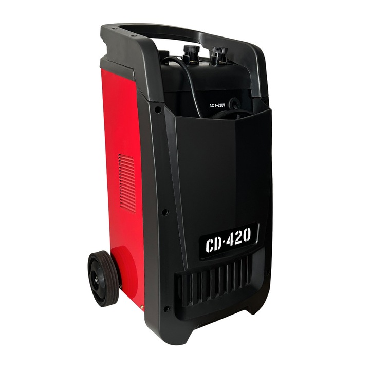 CD-420 akkumulátor töltő és indító