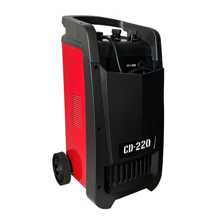 CD-220 akkumulátor töltő és indító