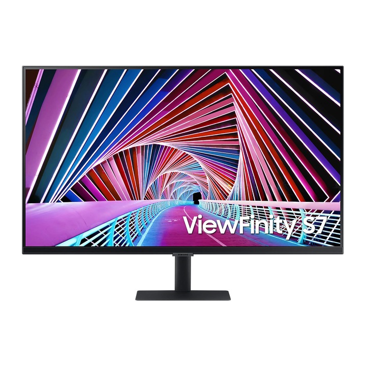 SAMSUNG ViewFinity LS32A700NWPXEN UHD monitor 32", 4K, 3840x2160, VA, 16:9, 5ms, 60hz, FreeSync, DP 1.2, HDMI 2.0, fekete