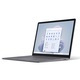 Microsoft Surface 5 13.5" Touch laptop, Intel® Core™ i5-1235U, 8GB, 256GB, Intel® UHD Graphics, Windows 11 Home, Nemzetközi angol billentyűzet, Platina