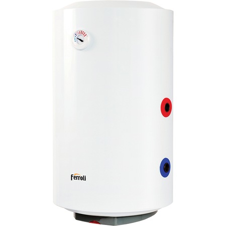 Boiler termoelectric cu serpentina Ferroli Power Termo 120, 120 l, 1500 W, 0.8 Mpa