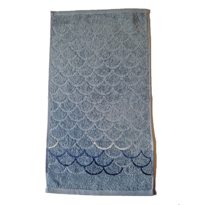 Хавлиена кърпа за баня 30 x 50 см Studio Casa Ocean, 100% памук, 500 gsm, синя