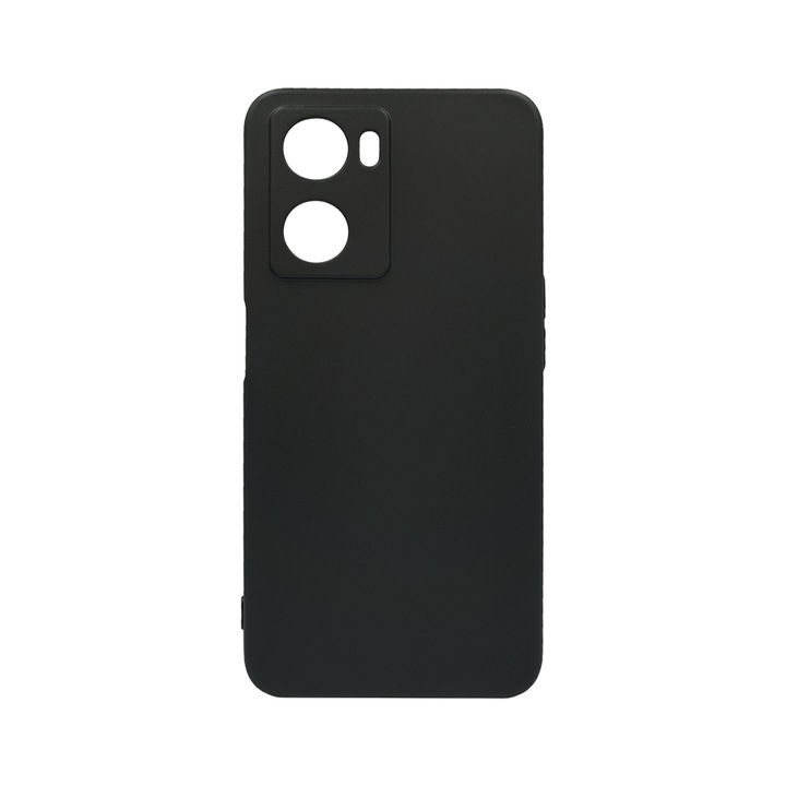 BestCase SLIM 0.8MM Szilikon telefontok, OPPO A57 5G / A77 5G, Kamera védő, Fekete