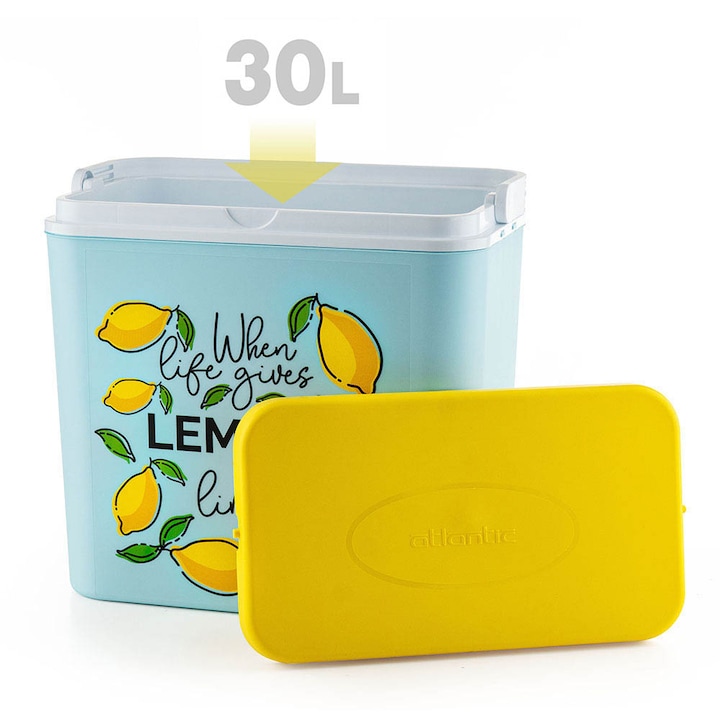 Хладилна кутия Atlantic 30L, Пасивна, Limonade