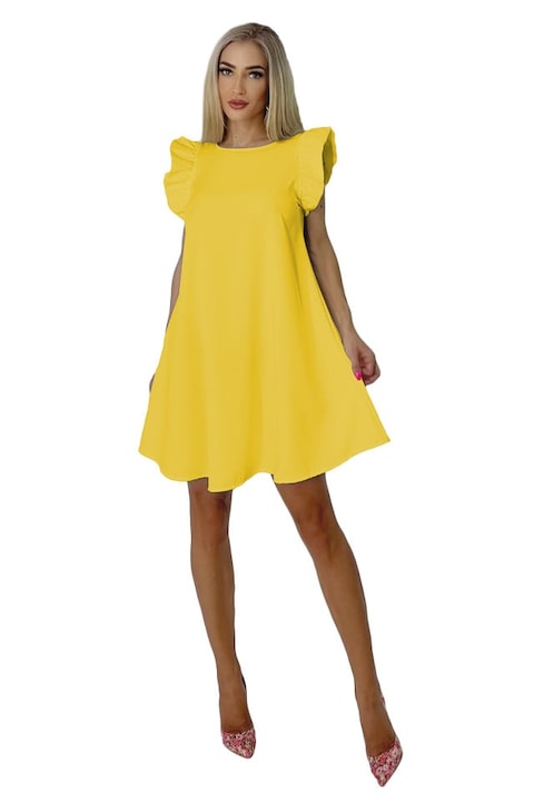 Рокля, Azzuro, S/M/L, Жълт