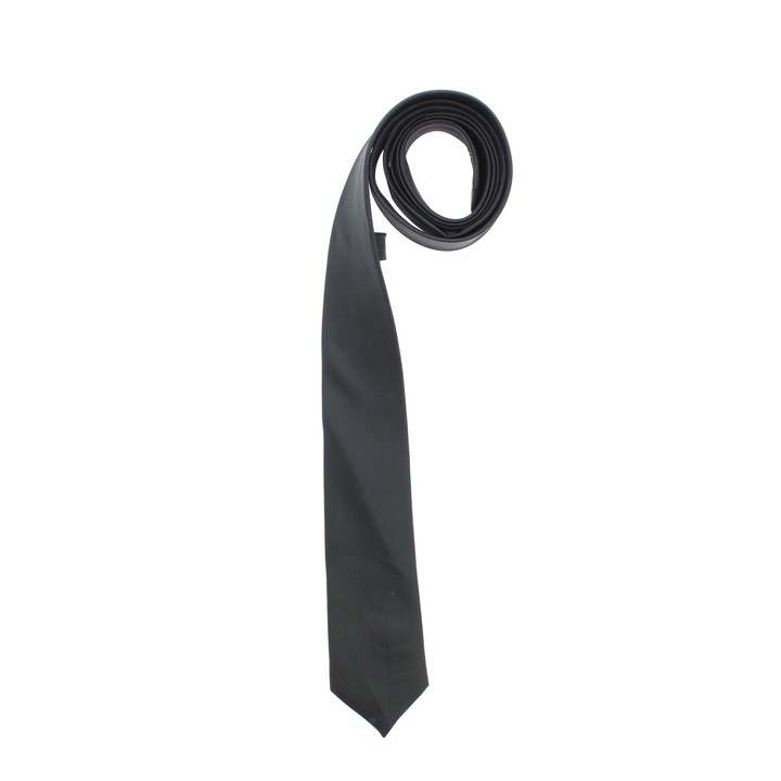 Cravata, Buticcochet, din material sintetic, 145 x 5.5 cm, Negru - CRV235