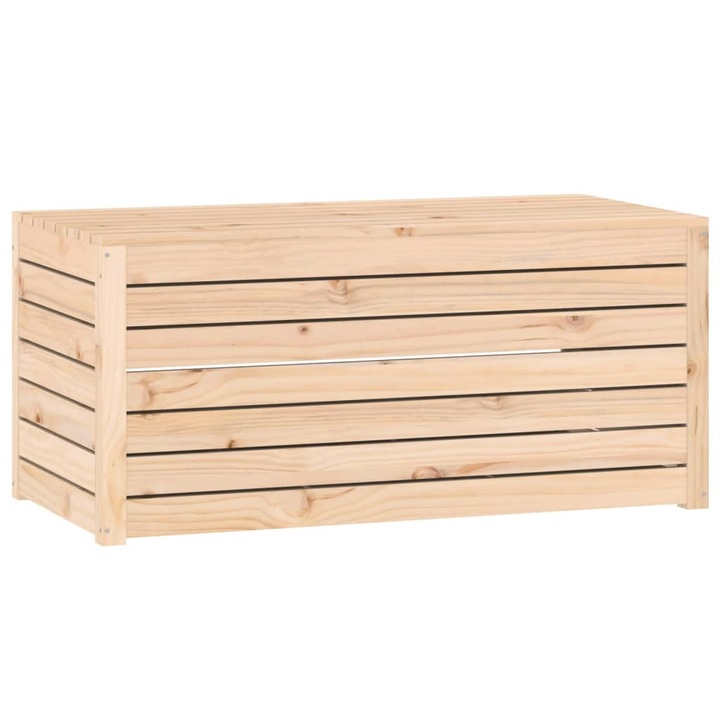 Градинска кутия vidaXL, 101x50,5x46,5 см, Масивна борова дървесина, 15.75 Kg
