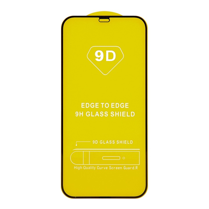 Стъклен протектор за дисплей bGreen 9D Paper Box Flat, За Xiaomi Poco X3/X3 Pro, Прозрачен, черен