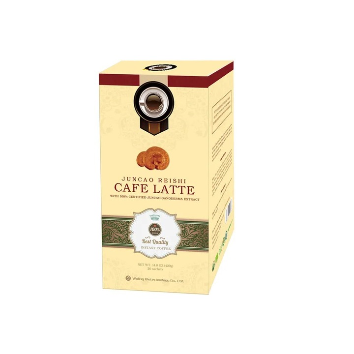 Кафе Лате Cafe, с Гъба Рейши, Инстантно, 20 сашета