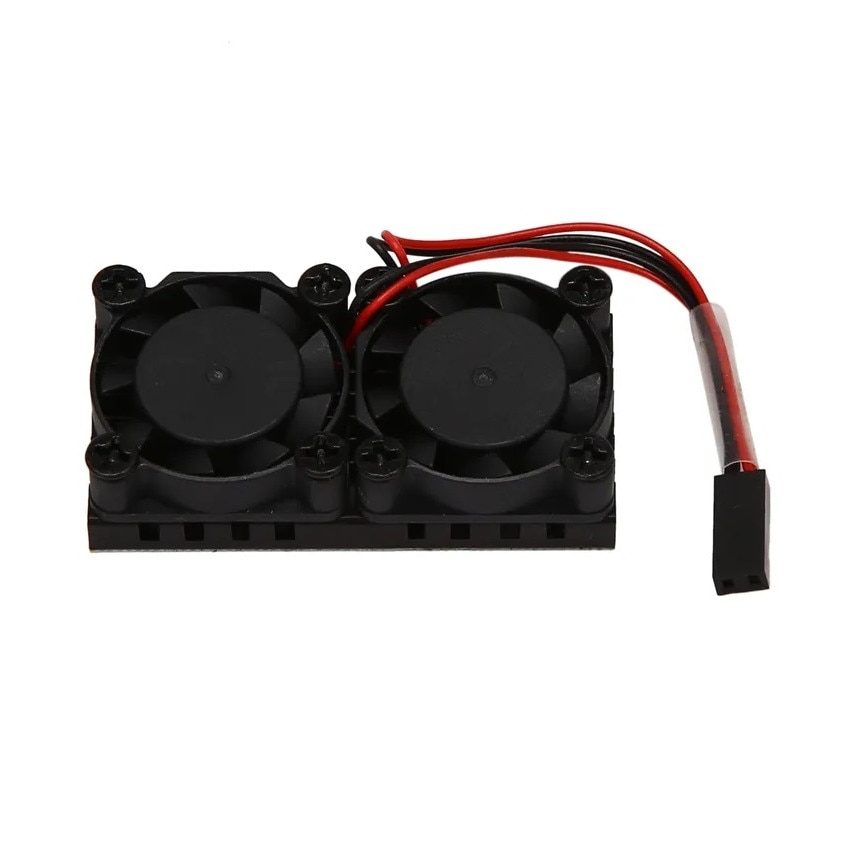 Kit radiatoare pentru Raspberry Pi cu ventilator dublu OKN605-11 - eMAG.ro