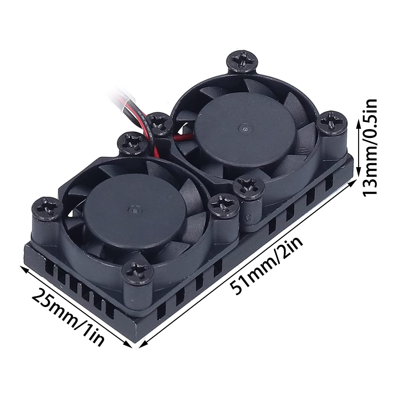 Kit radiatoare pentru Raspberry Pi cu ventilator dublu OKN605-11 - eMAG.ro