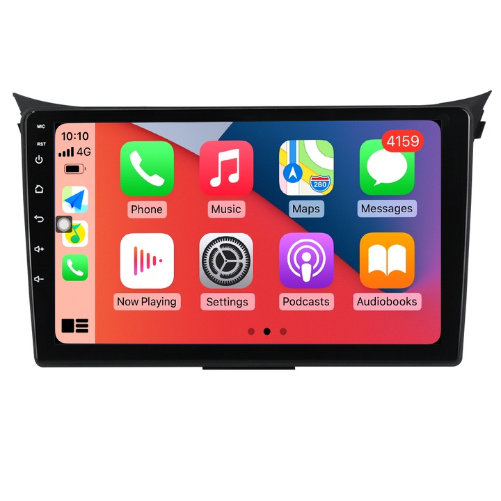 Navigatie Hyundai i30 din 2011 - 2017, NAVIGPS, 4GB RAM si 64GB ROM, Ecran QLED 9 inch, Android 12, Procesor Octacore, Slot sim 4G, Sunet DSP, Wireless Carplay si Android Auto, Camera Marsarier