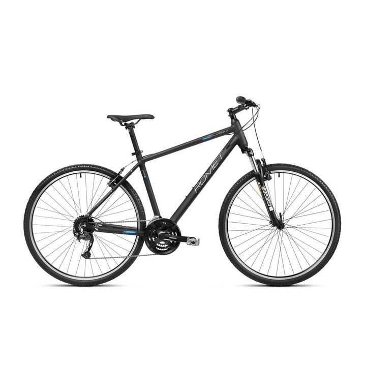 Трекинг/градски велосипед Romet Orkan 3 M Lite M/18 Black/Blue 2023