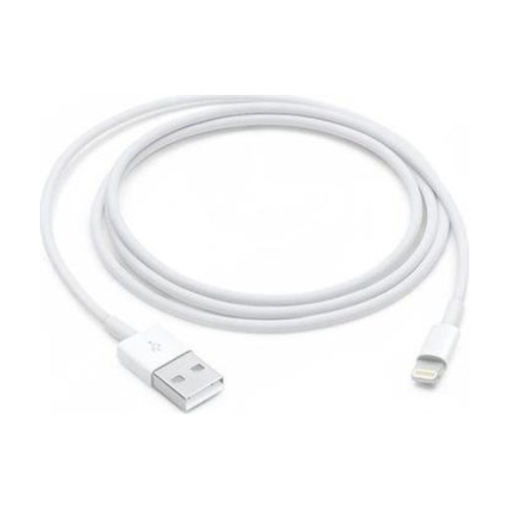 Cablu date Maxlife, USB - tip Lightning 1,0 m 1A, Alb