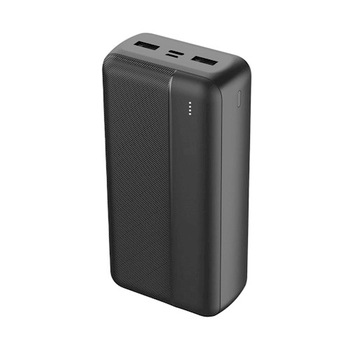 Acumulator extern Maxlife, MXPB-02 PD QC 20W, 30000 mAh, Negru