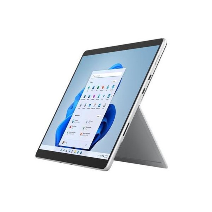 Таблет Microsoft Surface Pro 8, процесор Intel® Core™ i5-1145G7, PixelSense 13", 16GB RAM, 512GB SSD, 8MP, Wi-Fi, Bluetooth, Windows 11 Pro Silver