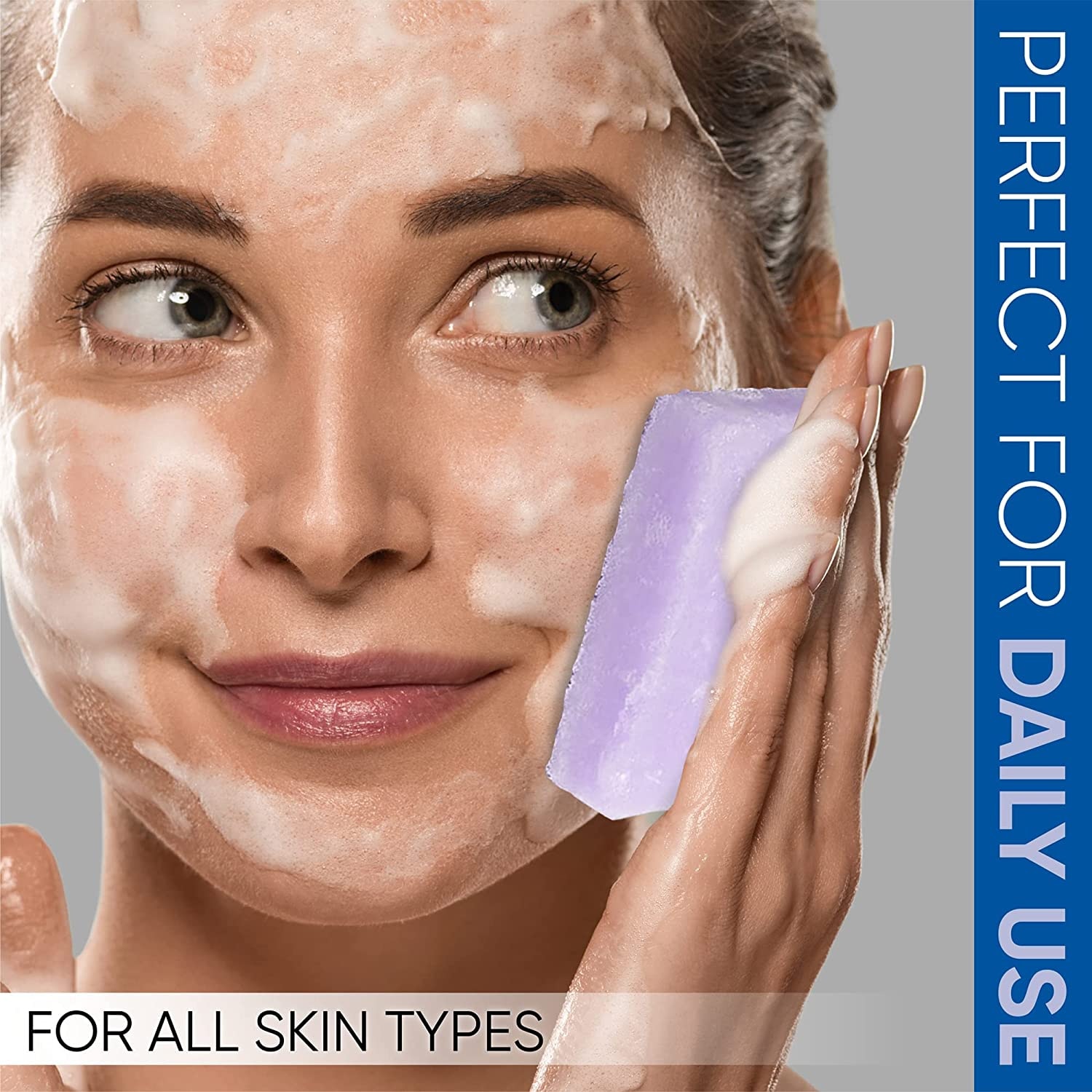 Сапун Esponjabon с лавандула, успокояващ и ревитализиращ, гъба отвътре ...