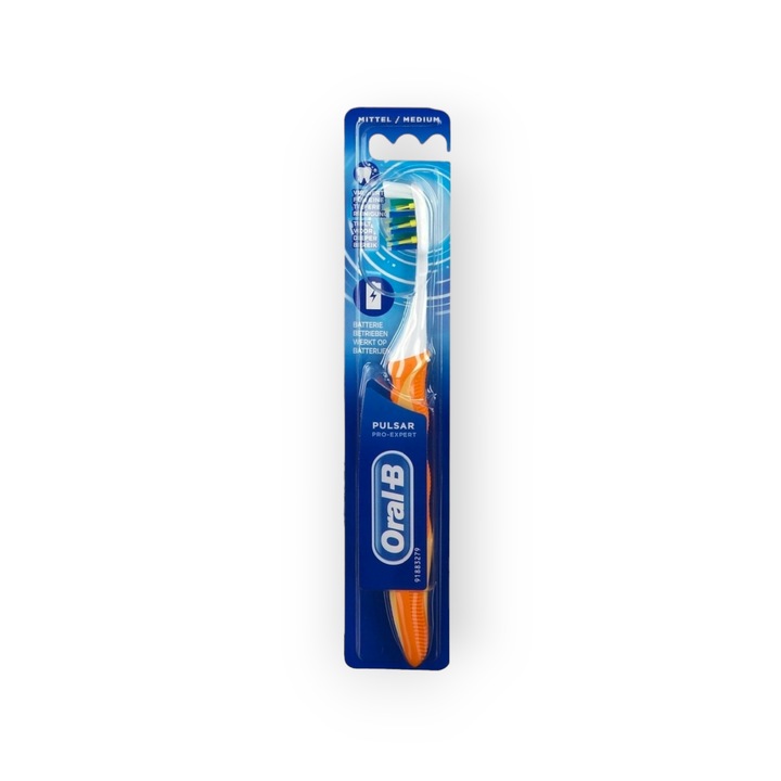 Oral-B Pulsar Medium fogkefe, narancssárga