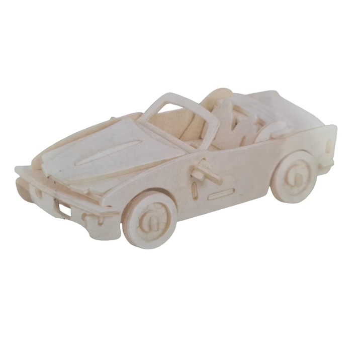 Kabrió 3D puzzle, Fa, 43 db