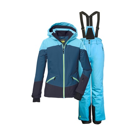 Costum Ski KSW 145 Grls Jckt and Pnts, Killtec, Ocean Blue, Marimea 164