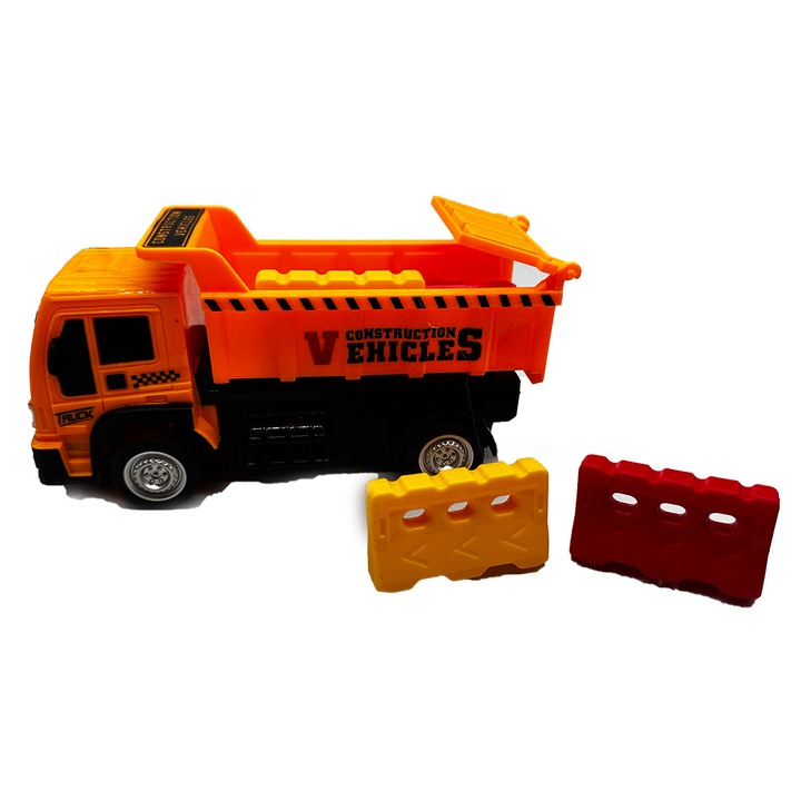 Jucarie Autobasculanta 20 cm cu 5 Parapeti, VisionXXI VisionXXI