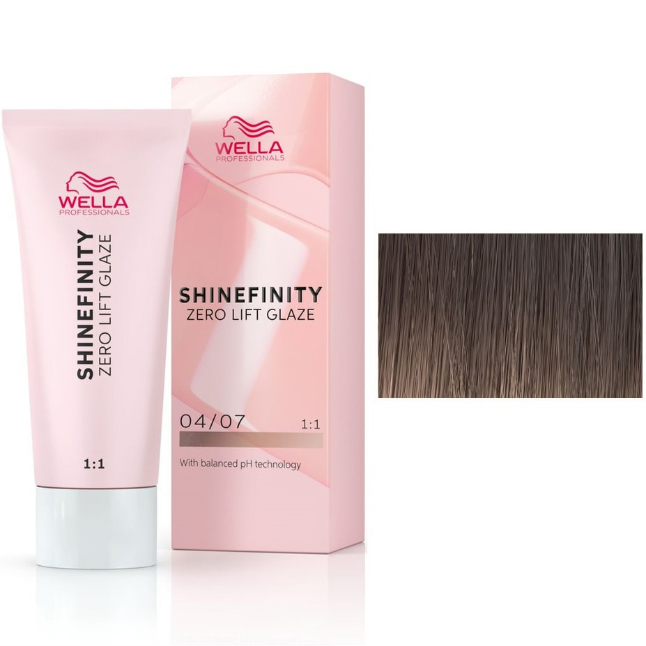 Vopsea demi-permanenta translucida Wella Professionals Shinefinity